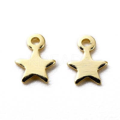 Brass Charms X-KK-H739-01A-G-1