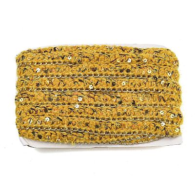 Polyester Crochet Lace Trim OCOR-Q058-35-1