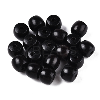 Natural Wood Apple Beads WOOD-N016-51-1