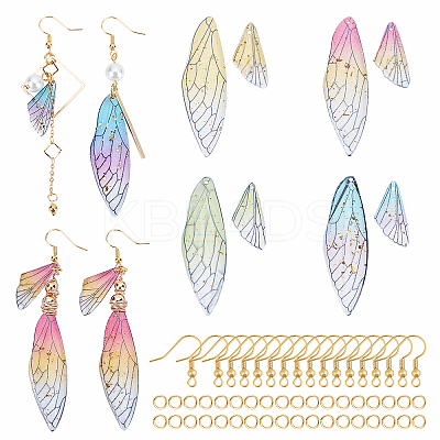 16Pcs Resin Earrings Accessories RESI-PH0001-47-1