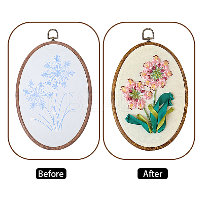 DIY Embroidery Beginner Kits DIY-WH20063-006D-1