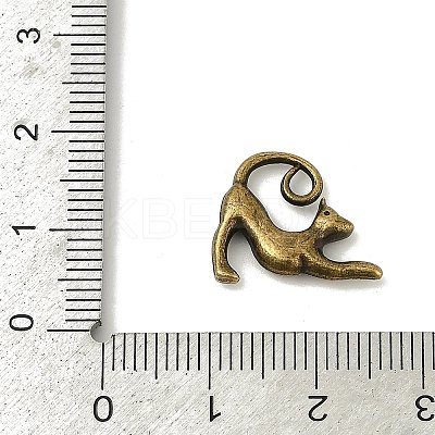 Tibetan Style Alloy Kitten Pendants LS-TIBEP-A22092-AB-FF-1