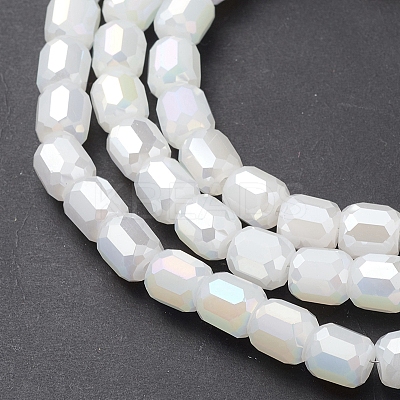 Imitation Jade Glass Beads Strands EGLA-K015-04D-1