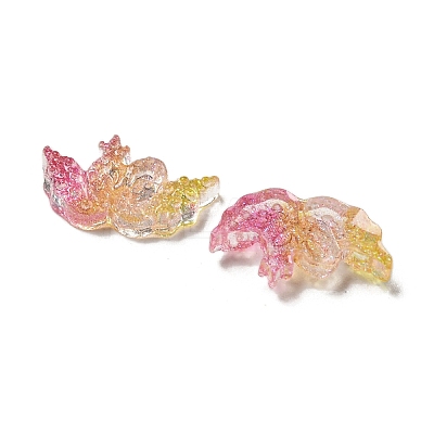 Luminous Transparent Resin Decoden Cabochons RESI-D013-14-1