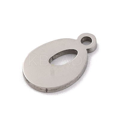 Non-Tarnish 201 Stainless Steel Charms LS-STAS-U016-01P-O-1