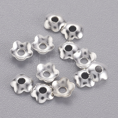 Brass Bead Caps X-KK-TB857-S-NF-1