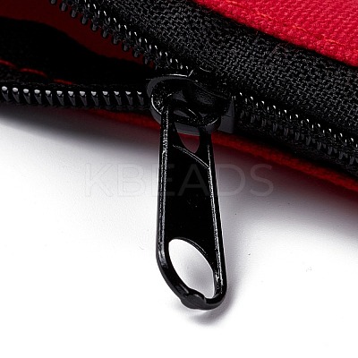 Rectangle Canvas Jewelry Storage Bag ABAG-H108-02B-1