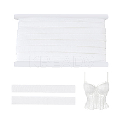 Solid-colored Hollow Out Polycotton Ribbons OCOR-WH0101-234B-1