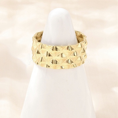 304 Stainless Steel Cuff Rings RJEW-D332-012M-G-1