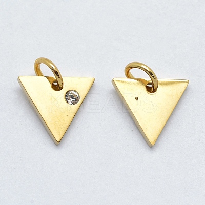 316 Surgical Stainless Steel Pendants STAS-J038-07G-1