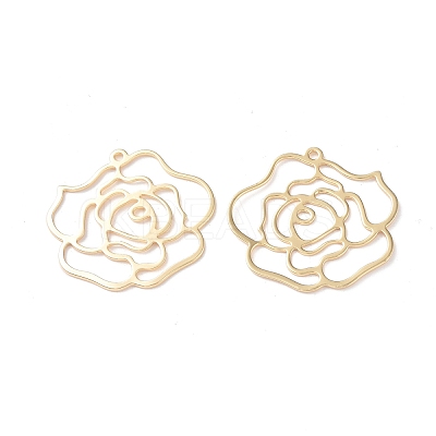 Brass Pendants KK-I702-31G-1