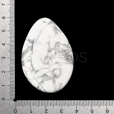Natural Howlite Big Pendants G-F820-05A-12-1