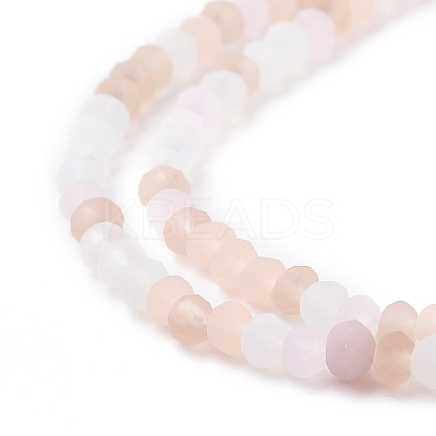 Faceted Glass Beads Strands X-GLAA-F106-B-F11-1