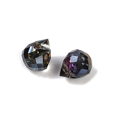 Electroplate Glass Beads EGLA-C008-01A-HR02-1