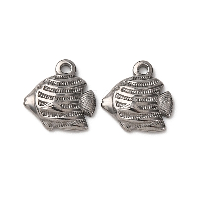 Ocean 304 Stainless Steel Pendants STAS-P406-16A-P-1