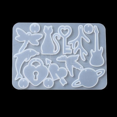 DIY Silicone Pendant Molds DIY-F140-01A-1