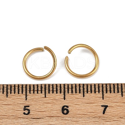 304 Stainless Steel Open Jump Rings STAS-Z137-01G-11-1