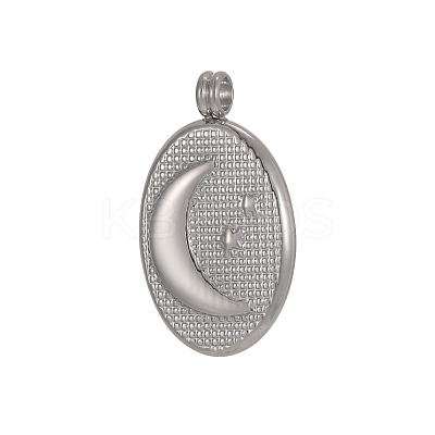 304 Stainless Steel Pendants STAS-OY011-53P-1