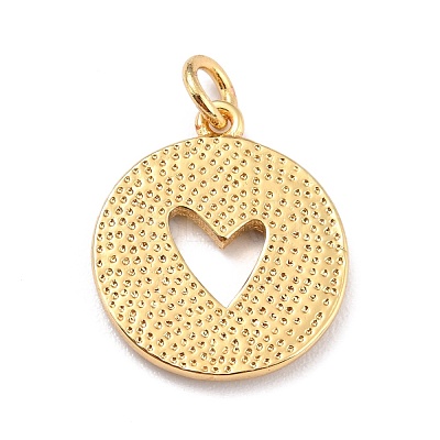 Real 18K Gold Plated Brass Pendants KK-G402-33G-1
