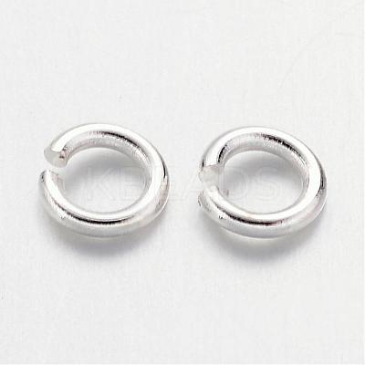 Brass Open Jump Rings JRC4MM-S-1