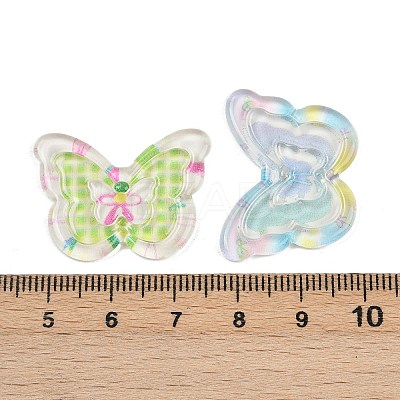 Transparent Acrylic Cabochons KY-P022-04M-1