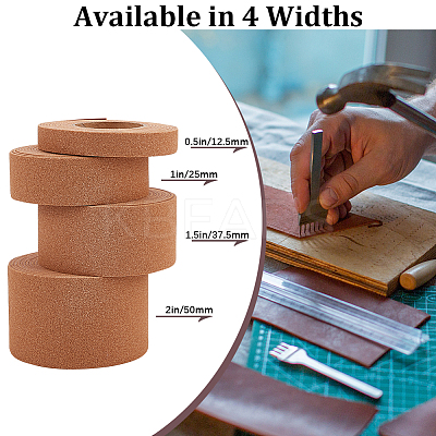 2M PVC Imitation Leather Ribbons SRIB-WH0011-125B-03-1
