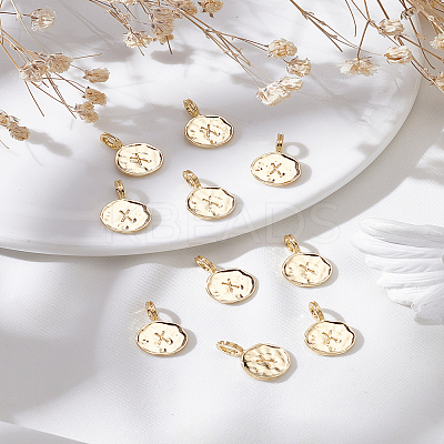 10Pcs Alloy Pendants FIND-LP0003-36X-1