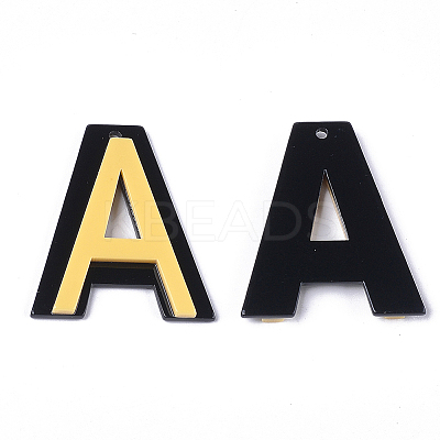 Cellulose Acetate(Resin) Pendants KY-S158-41A-C-1