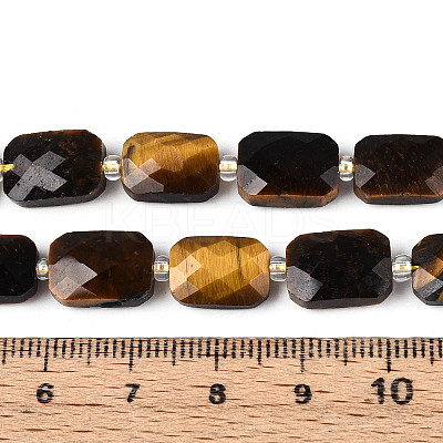 Natural Tiger Eye Beads Strands G-T139-79-1