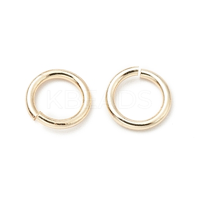 Brass Open Jump Rings KK-WH0060-01E-G-1