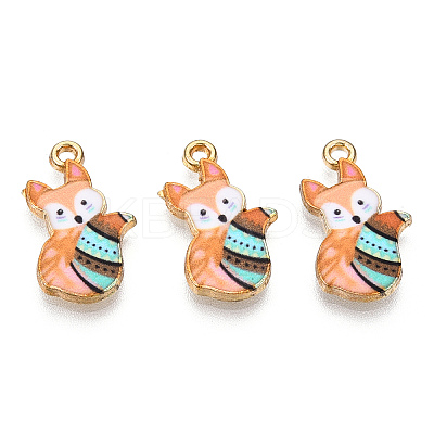 Painted Alloy Pendants LS-PALLOY-P288-05G-08-1