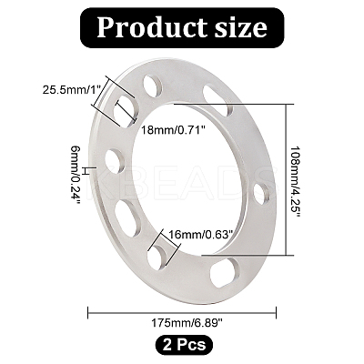 Aluminium Alloy Wheel Spacer for SUV AJEW-WH0348-74A-MP-1