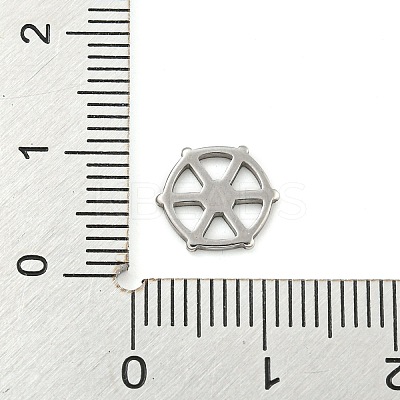 Non-Tarnish 304 Stainless Steel Filigree Joiners STAS-Z076-20P-1