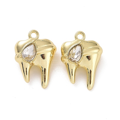 Rack Plating Alloy Glass Pendants FIND-I037-08LG-01-1