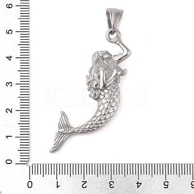Non-Tarnish 304 Stainless Steel Big Pendants STAS-Z071-01P-1