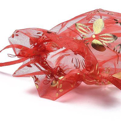 Organza Drawstring Jewelry Pouches LS-OP-I001-A05-1