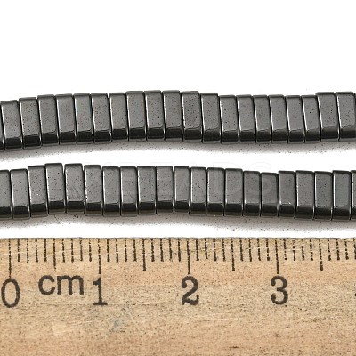 Electroplated Non-magnetic Synthetic Hematite Beads Strands G-C106-B02-14A-1