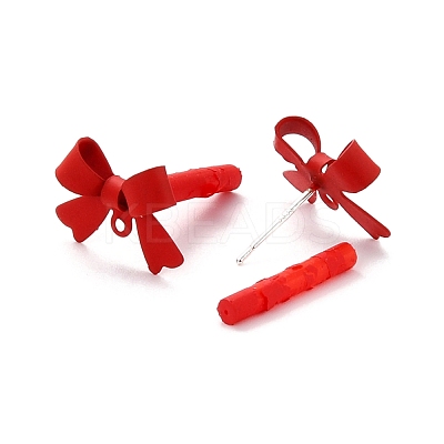 Alloy Stud Earring Findings EJEW-J102-08C-1