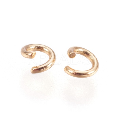 304 Stainless Steel Open Jump Rings STAS-P212-19G-04-1