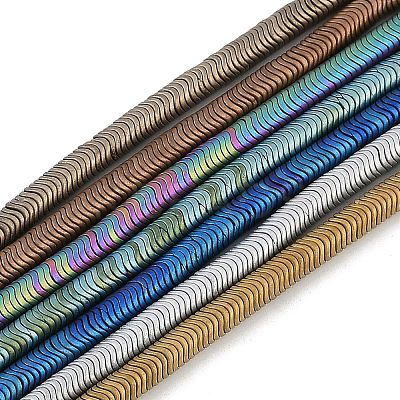 Electroplated Synthetic Non-magnetic Hematite Beads Strands G-H020-M01-A-1