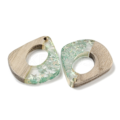 Wooden Pendants FIND-B042-07D-1