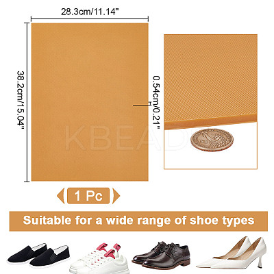Anti Skid Rubber Shoes Bottom Heel Sole FIND-WH0165-56B-03-1