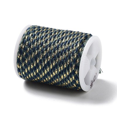 4-Ply Polycotton Cord with Metallic Thread OCOR-Z003-D114-1
