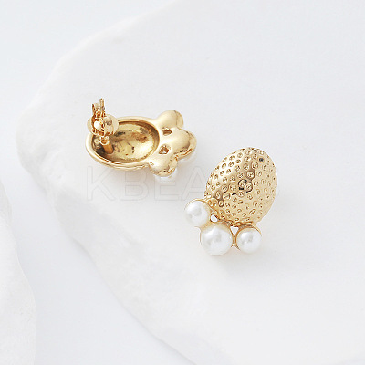 304 Stainless Steel Stud Earrings QF8613-1