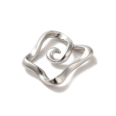 Non-Tarnish 304 Stainless Steel Linking Rings STAS-L022-283P-1