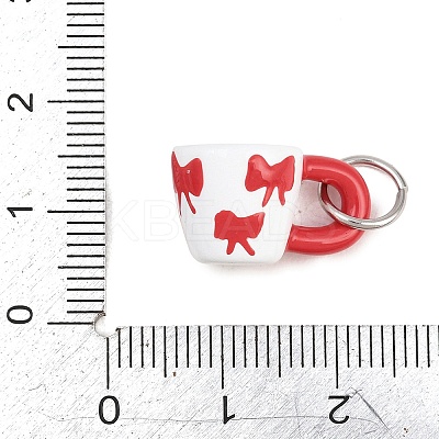 304 Stainless Steel Enamel Pendants STAS-L312-04P-01-1