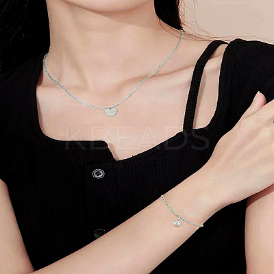60Pcs 2 Styles Tarnish Resistant 304 Stainless Steel Pendants STAS-LP0002-57-1
