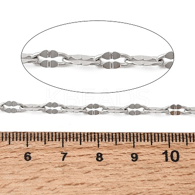 304 Stainless Steel Dapped Chains CHS-P029-02B-P-1