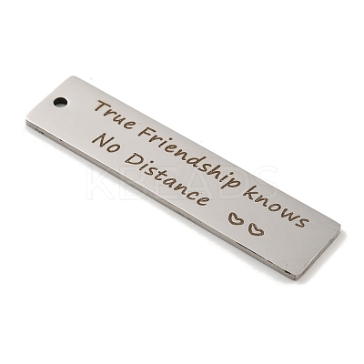 Non-Tarnish 201 Stainless Steel Big Pendants X-STAS-L079-027D-P-1