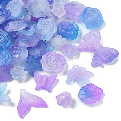 50G Transparent Acrylic Beads OACR-YW0002-44C-1